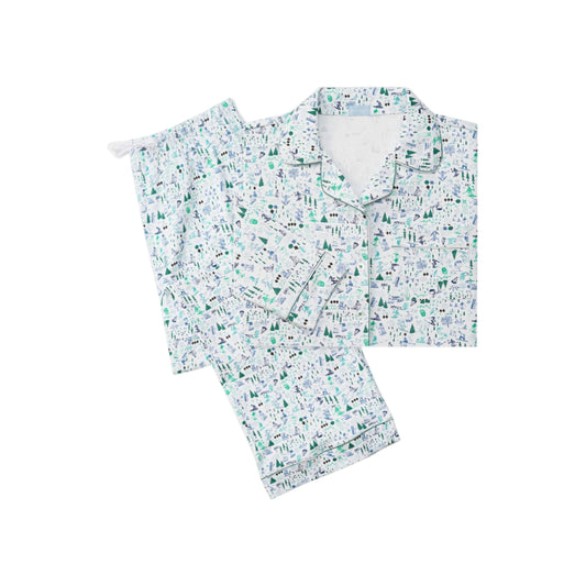Après Ski Women’s Button Front Pajama Set