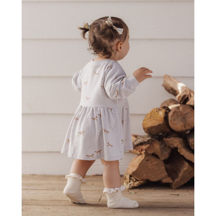 Raglan Dress Foxes