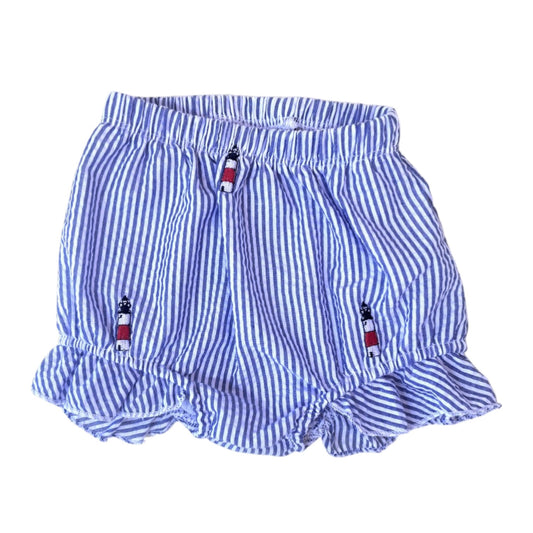 Blue Seersucker Lighthouse Bloomers