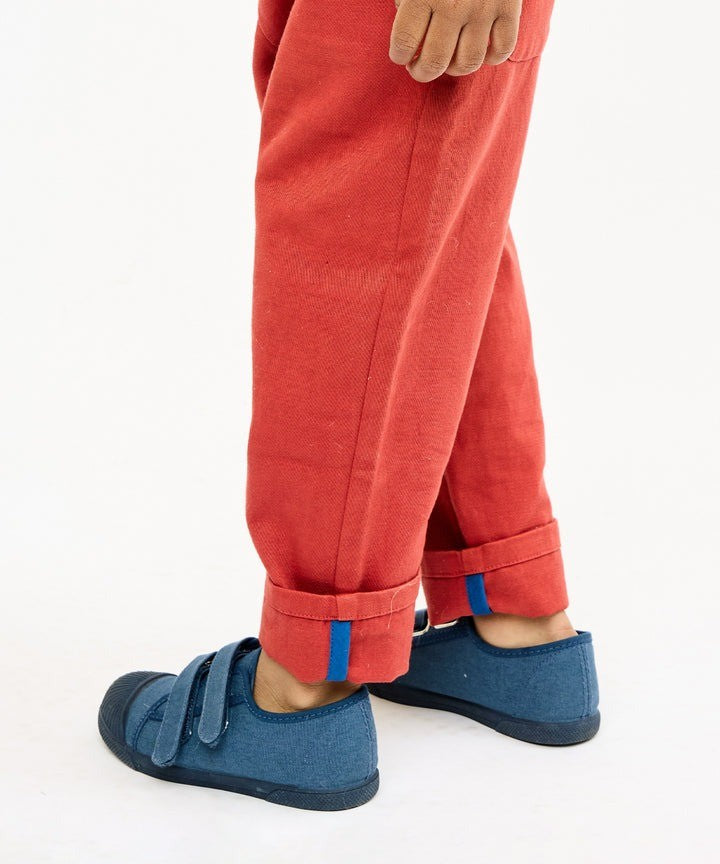 Bowie Pant, Tomato|9494