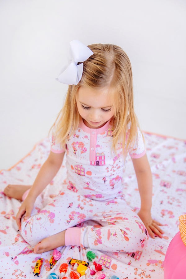 Sara Jane's Short Sleeve Set Fincastle|12684