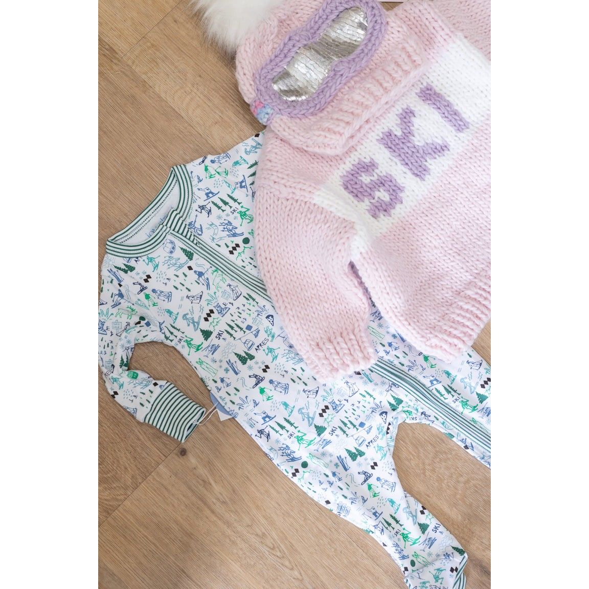 Après Ski Zip Baby Onesie|6221