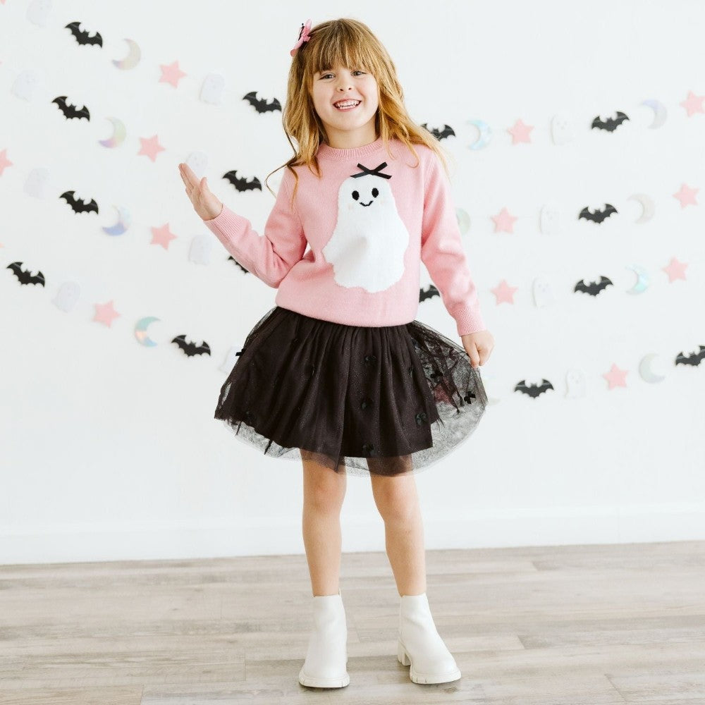 Sweet Ghost Halloween Bow Clip|12554
