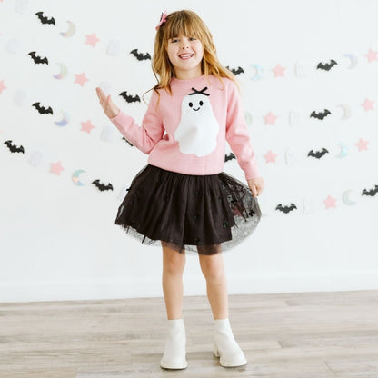 Sweet Ghost Halloween Bow Clip|12554