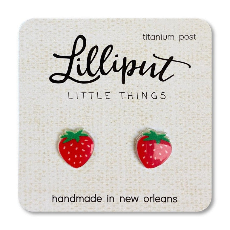Strawberry Earrings / Summer Festival|11083