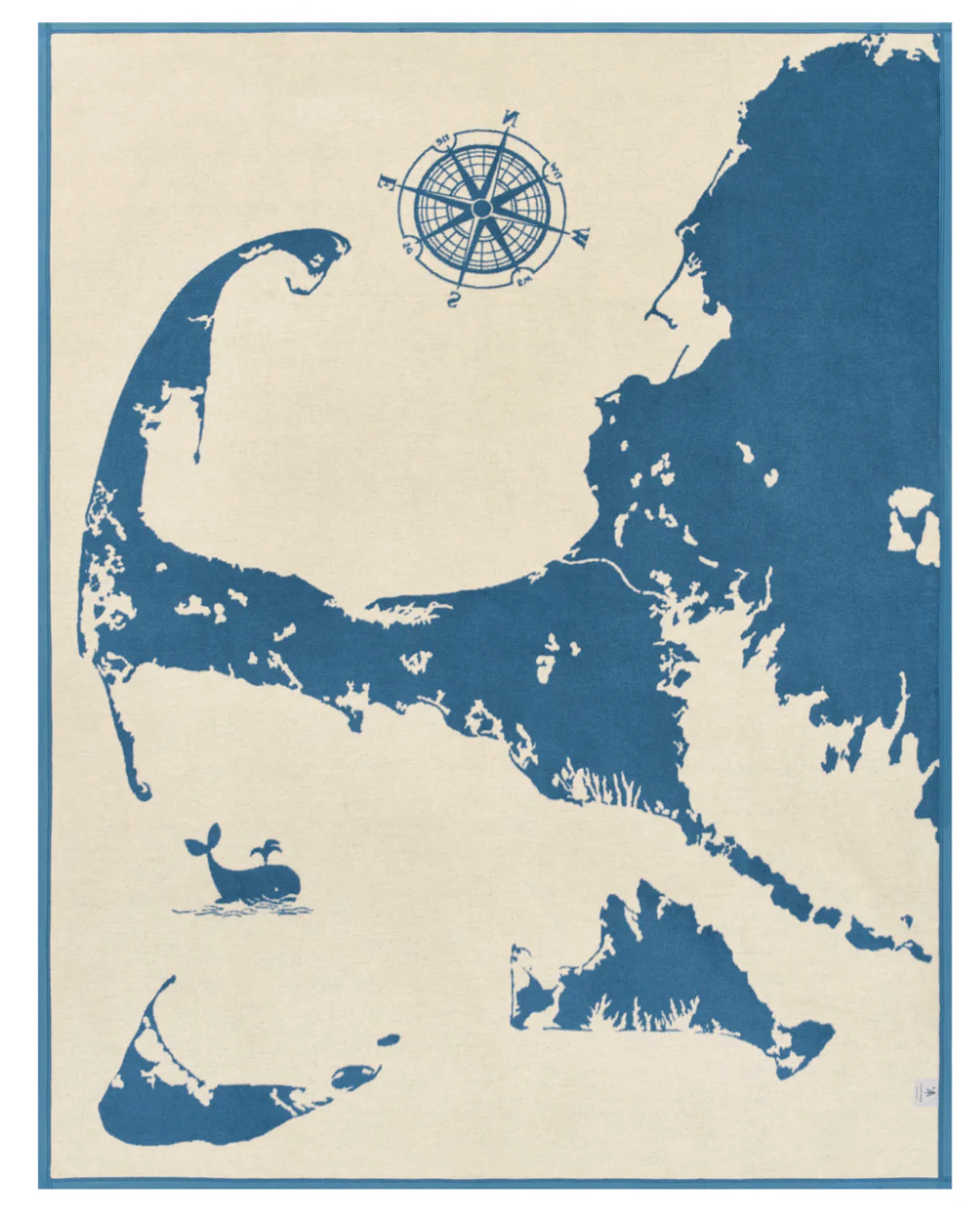 Cape and Islands Map Blanket|10207