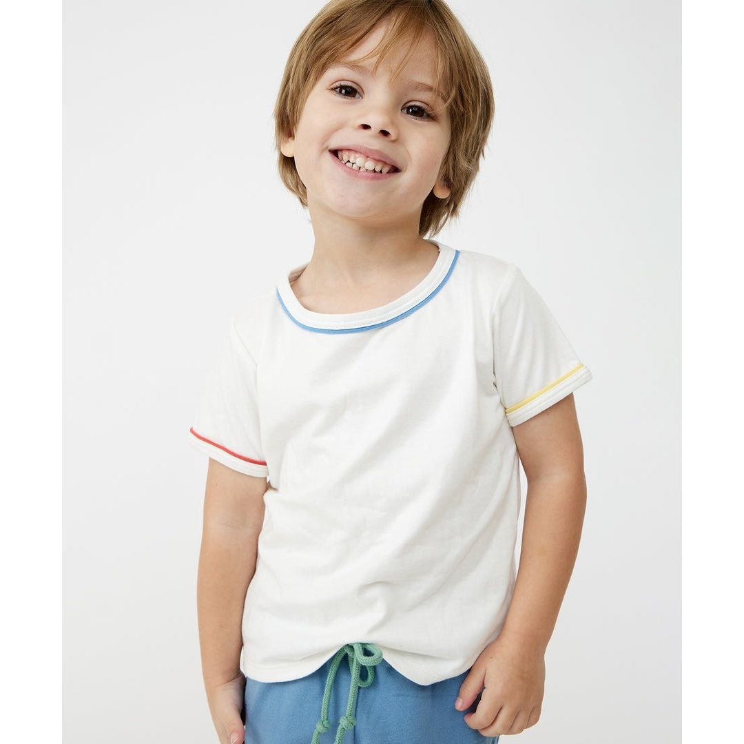 Willie Baby T-Shirt, Tri Piping|10532