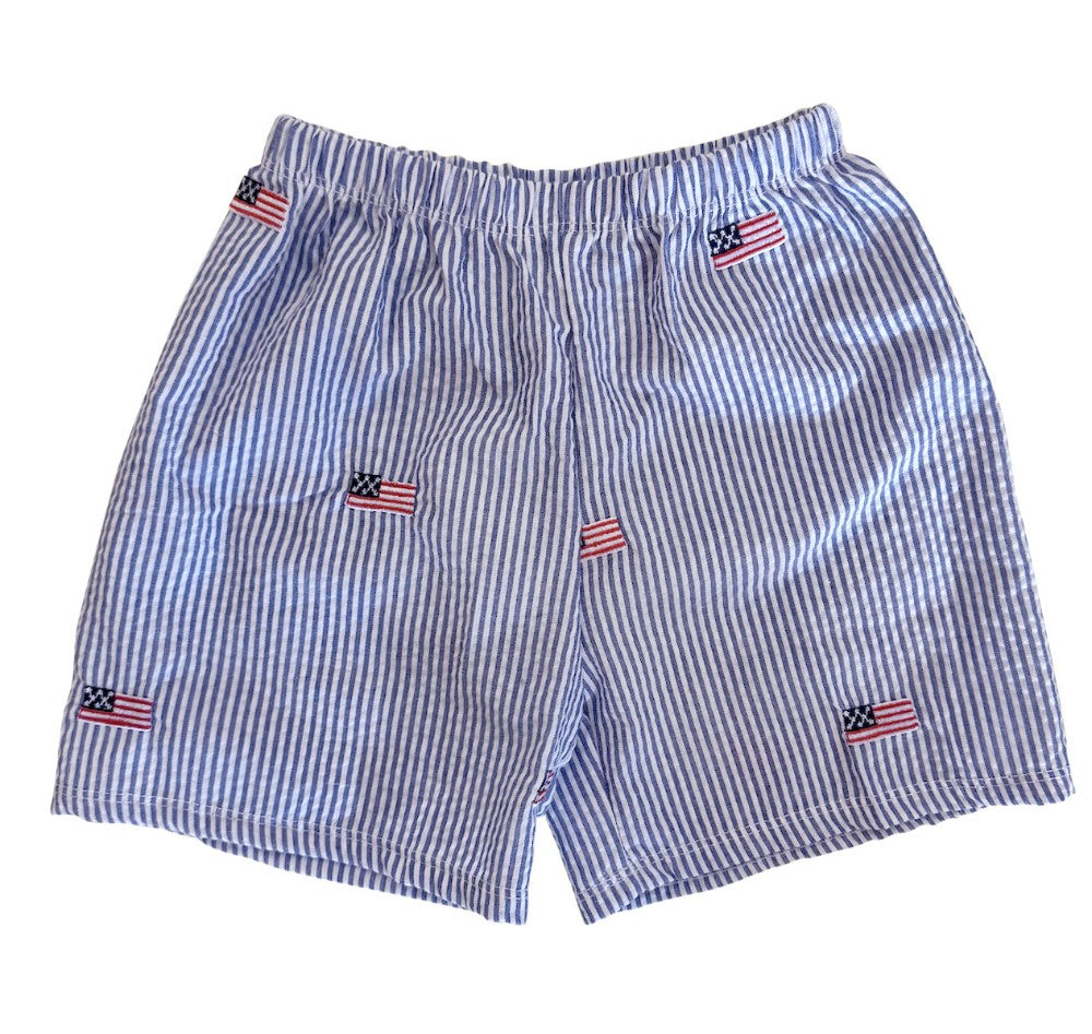 American Flag Shorts|7739