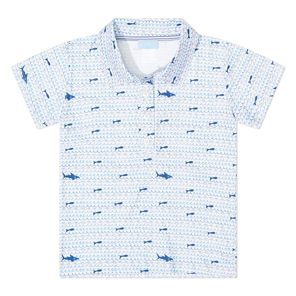 Sharks Boy's Polo Shirt|8827