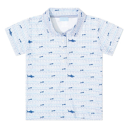 Sharks Boy's Polo Shirt|8827