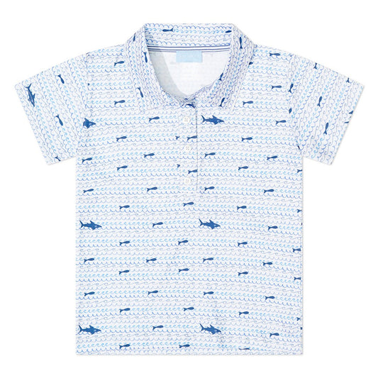 Sharks Boy's Polo Shirt|8827