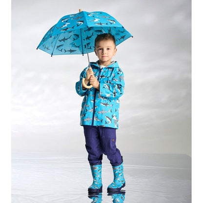 Shark Party Matte Rain Boot|11200