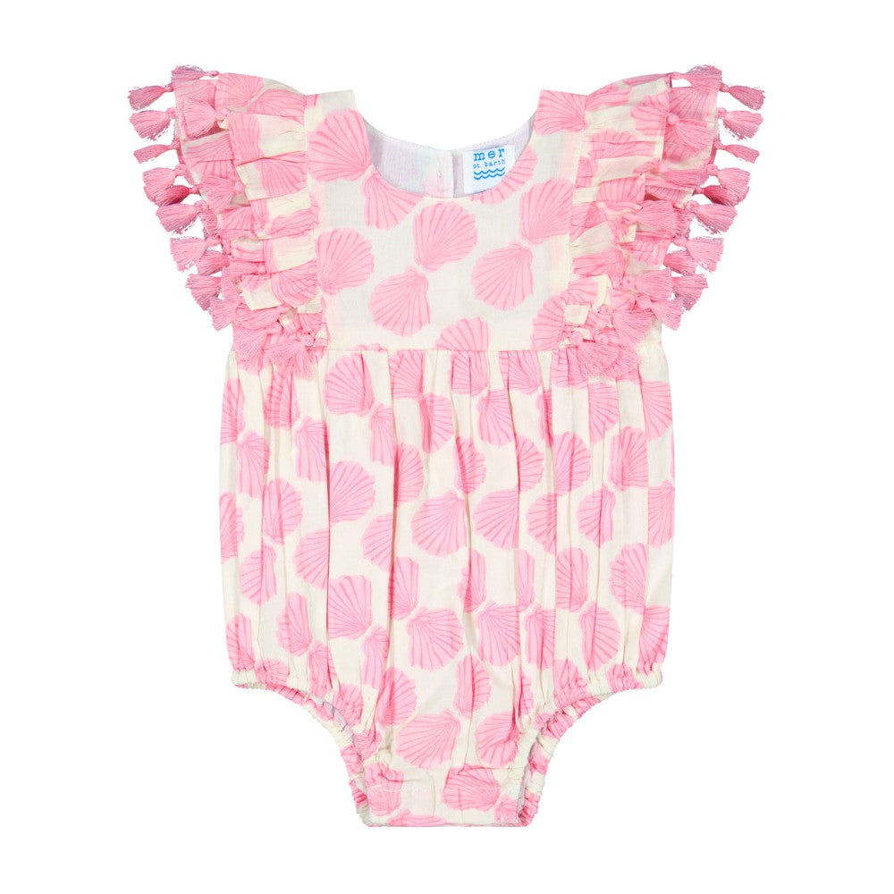 Anna Romper- Shell Beach Pink|11784