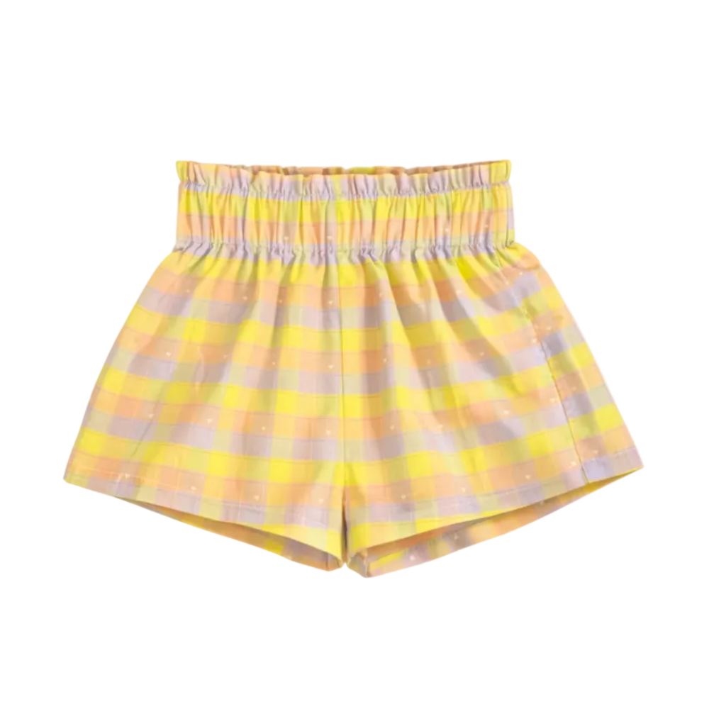 Day Short in Pastel Plaid|11272