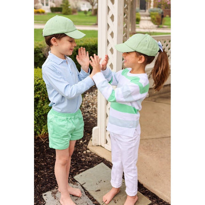 Girls' Golf Clubs Bow Baseball Hat- green|8084