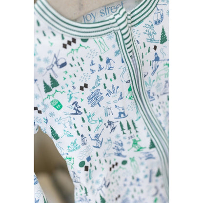 Après Ski Zip Baby Onesie|6218