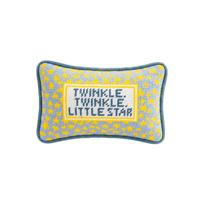 Twinkle Twinkle Mini Needlepoint Pillow|13538