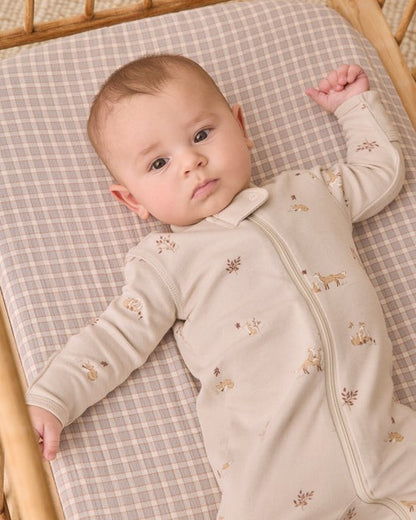 Zip Long Sleeve Sleeper Footie - Fox Land|12384