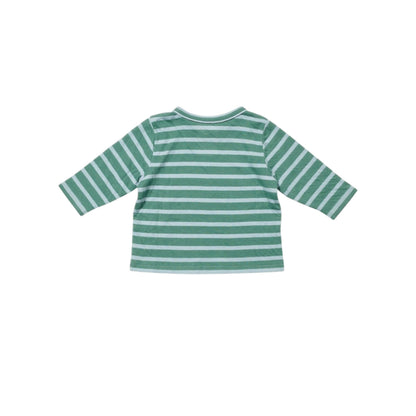 Edward Baby T-Shirt, Forest Stripe