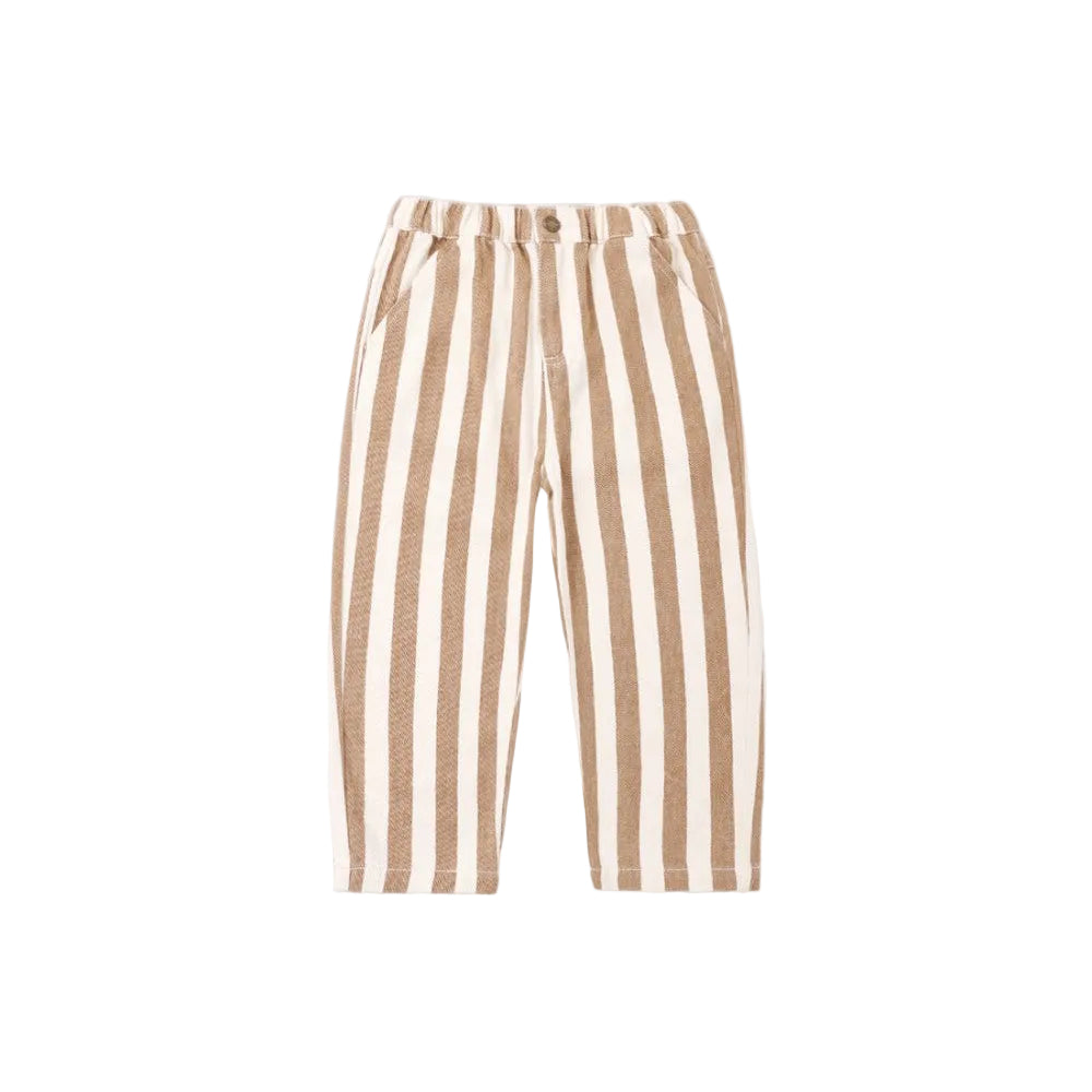 Baggy Pant Fawn Pinstripe|12278