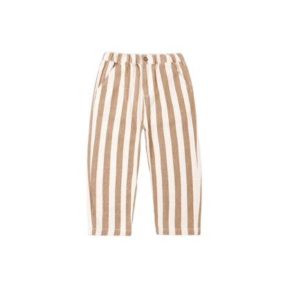 Baggy Pant Fawn Pinstripe|12278