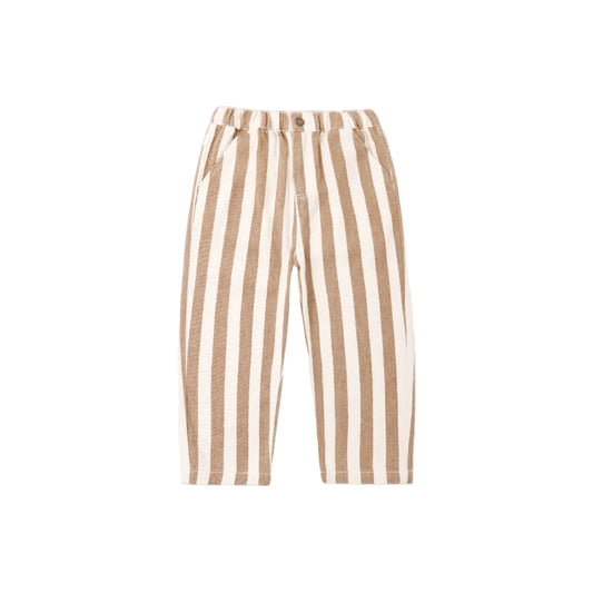 Baggy Pant Fawn Pinstripe|12278