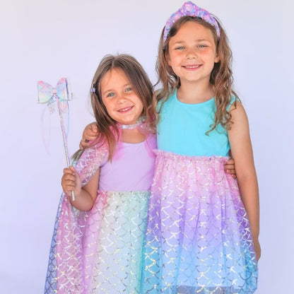 Rainbow Mermaid Tank Dress|9698