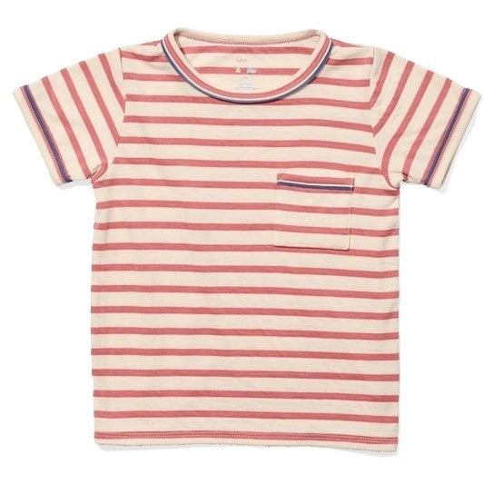 Willie T-Shirt, Nautical Red Stripe|7609