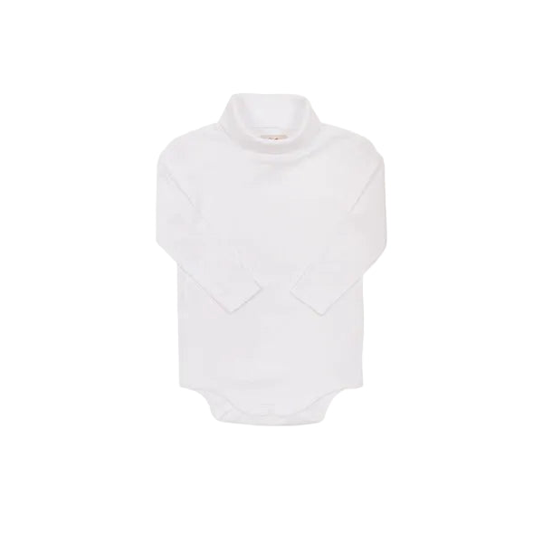 Tatum's Turtleneck Shirt - Worth Ave White|11831