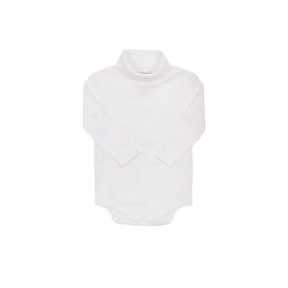 Tatum's Turtleneck Shirt - Worth Ave White|11831