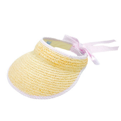 Sconset Womans' Straw Bow Visor