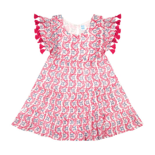 Sophie Tassel Dress- Jaipur Bloom|11766