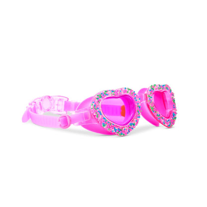 Sprinkle Heart Swim Goggles - Sugar Coated Sweetheart|11240