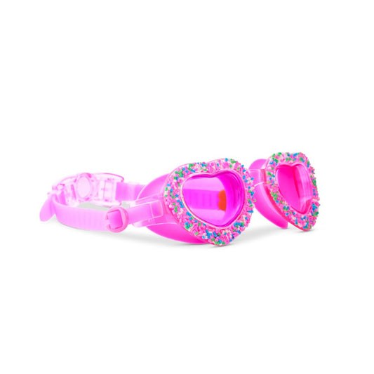 Sprinkle Heart Swim Goggles - Sugar Coated Sweetheart|11240
