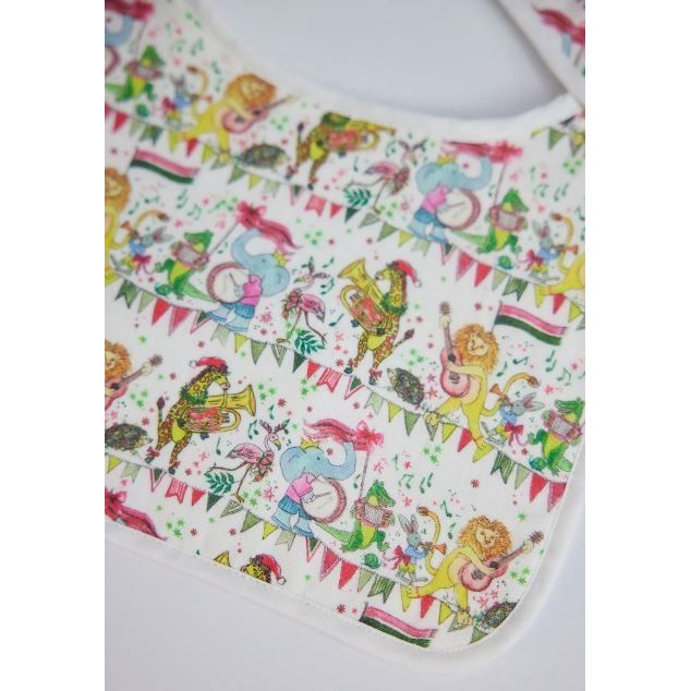 Musical Jubilee Bib in White|6929