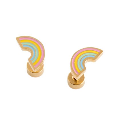 Pastel Rainbow Earrings|11068