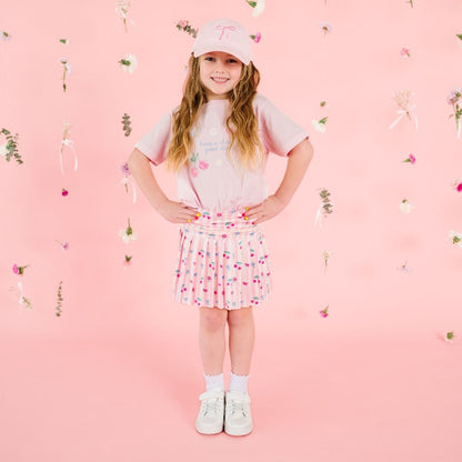 Cherry Bow Athletic Skort|11652