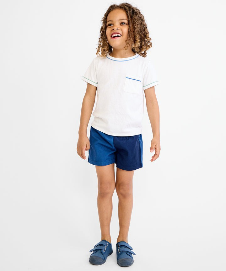 Bingo Short, Cool Color Block|6801