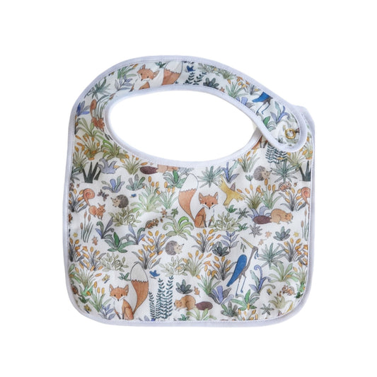 Foxy Forest Bib