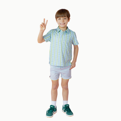 Boys' Performance Polo in Airplanes|11280
