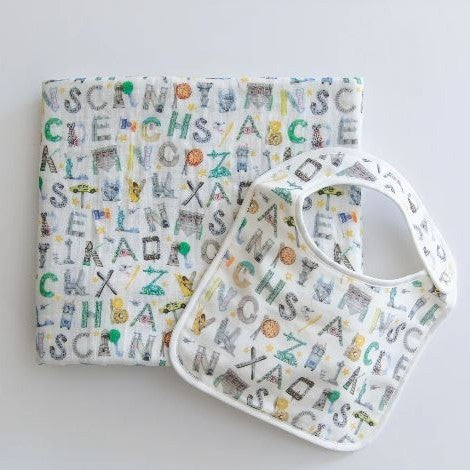 NYC Alphabet Soup Bib|6907
