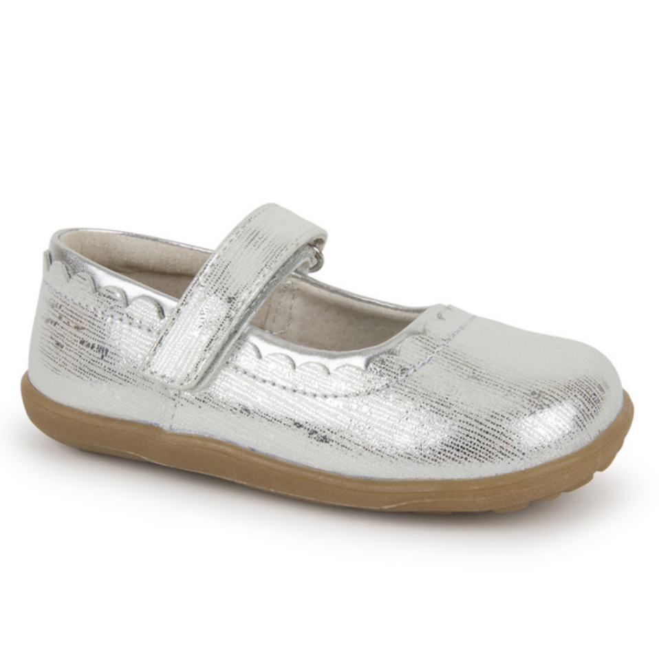 Jane II / Silver Mary Jane Shoes|1755