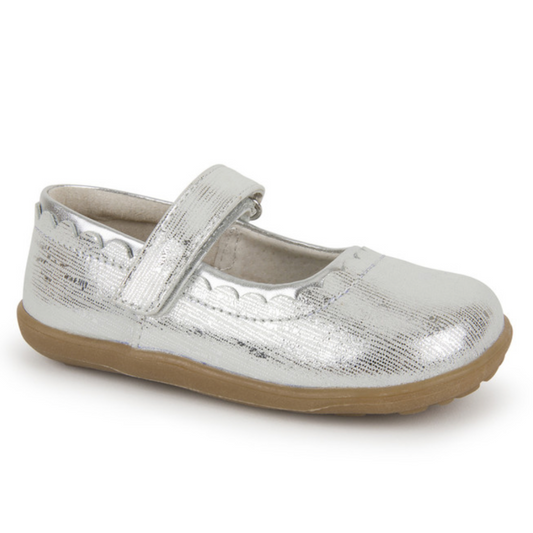 Jane II / Silver Mary Jane Shoes|1755