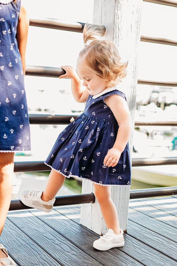 Anchors Away Baby Girl Dress|6341