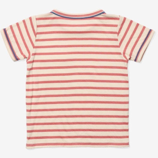 Willie T-Shirt, Nautical Red Stripe|6810