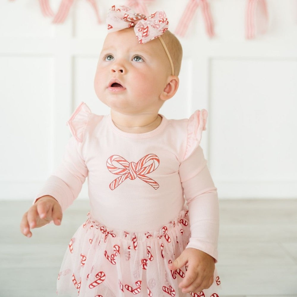 Candy Cane L/S Bodysuit|13233