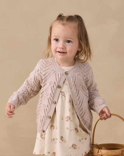 Knit Cardigan - Lilac Mist|12471