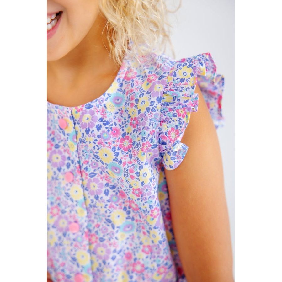 Briar Patch Marion Rose Romper|11641