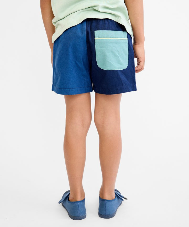 Bingo Short, Cool Color Block|6802