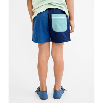 Bingo Short, Cool Color Block|6802